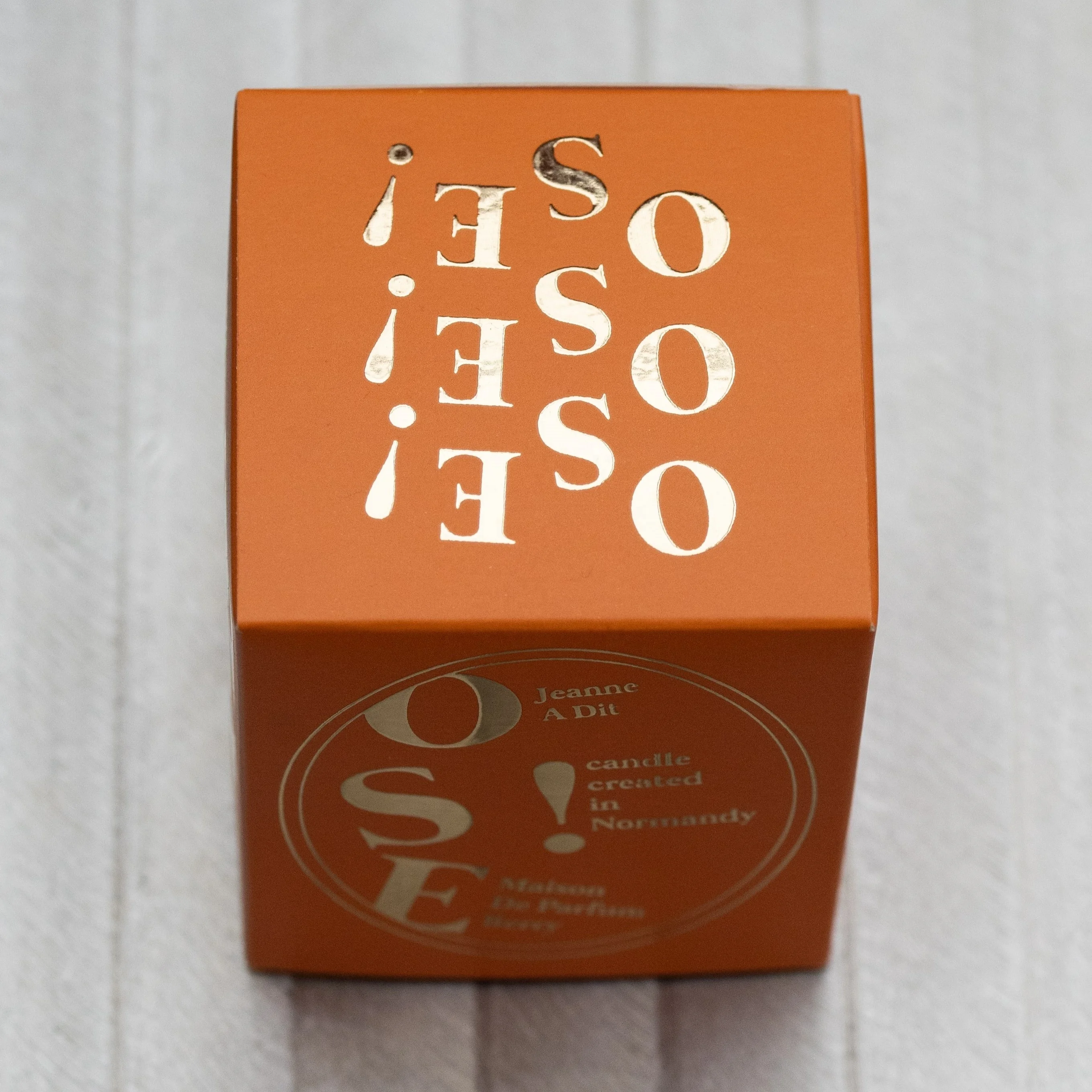 Luxury Unisex Scented Soy Wax Candle French Handwork Artistic Design with Jasmin Cedar Vetiver Joan of Arc Home Decoration OSE