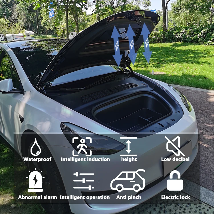 YTPIONEER Brand  Factory Price Car Accessories Wth Mobile APP/Key Remote Control Tesla Auto Power Frunk and Trunk For Model Y
