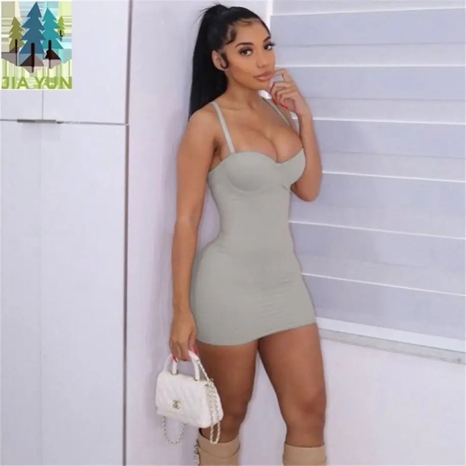 Wrap Hip Home Dresses Sundress New Landed Bod Dress Women Suspender Low Chest Slim