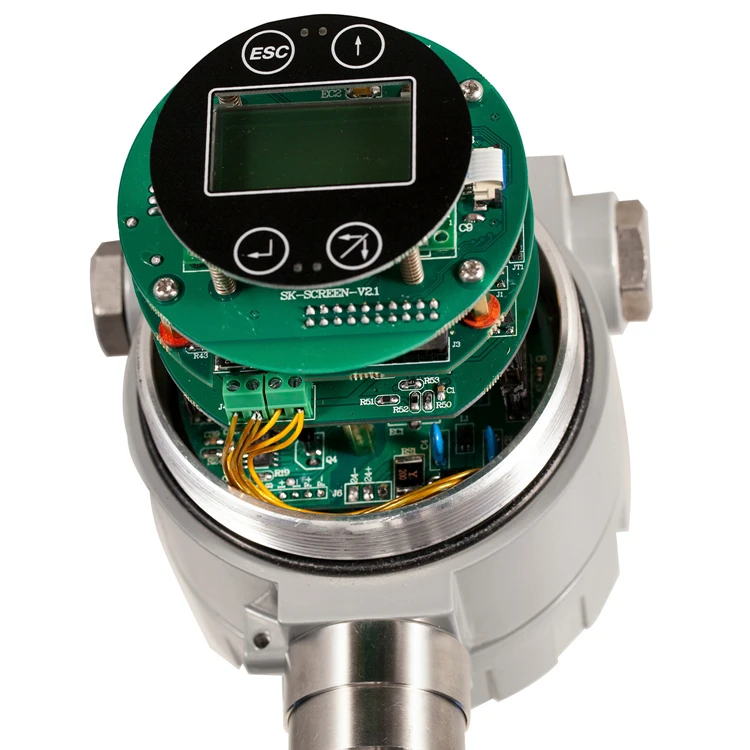 
Sincerity Coriolis Force 1.0% Precision SS316L Insertion Type Thermal Mass Gas Flow Meter 