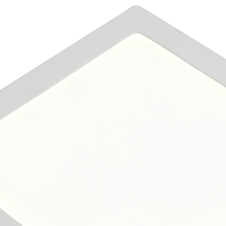 Square 24W Home Indoor High Lumens Long Lifespan Aluminum Frame LED White Surface Panel Light