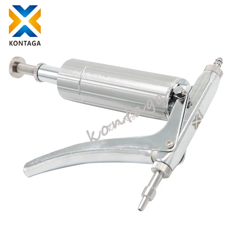 Automatic Vaccine injector 1ml 2ml Self Refilling Glass Continuous Adjustable Syringe