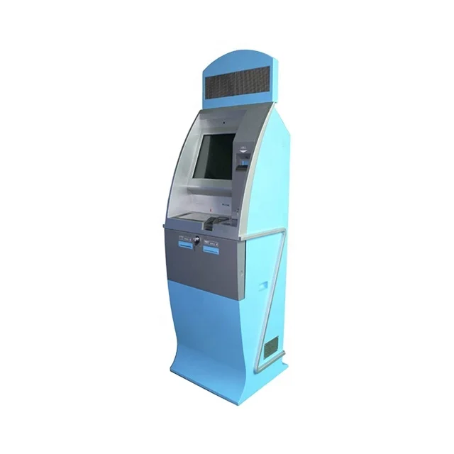 Currency exchange kiosk machine with Cash coin acceptor dispenser machine all can be customized kiosk