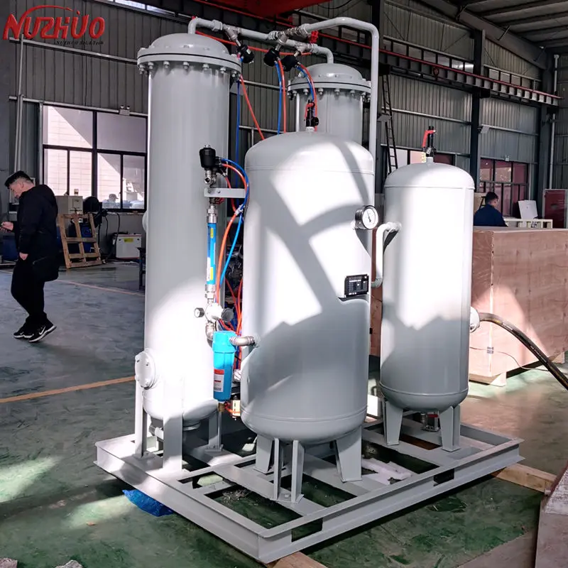 NUZHUO 99.9% Nitrogen Making Machine PSA Nitrogen Generator Price 100m3/h Nitrogen Production Plants