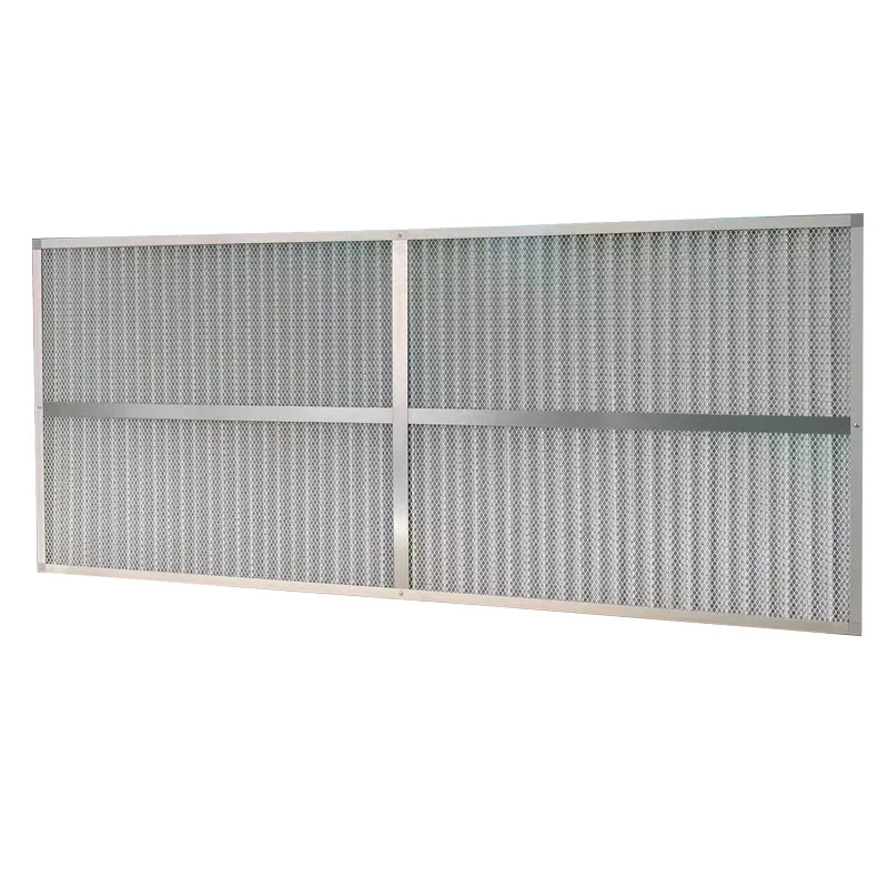 Промышленный Подгонянный HVAC Многофункциональный моющийся фильтр для смазки с алюминиевым каркасом металлических панелей