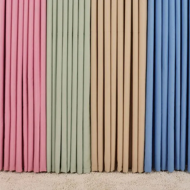 100% Light Shading First Grade Polyester 3 Pass Dull Blackout Curtain Fabric