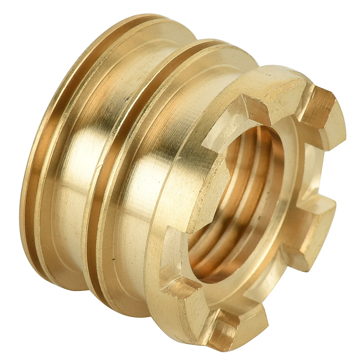 Brass Molding Inserts for PPR, CPVC, UPVC, PVC pipe fittings