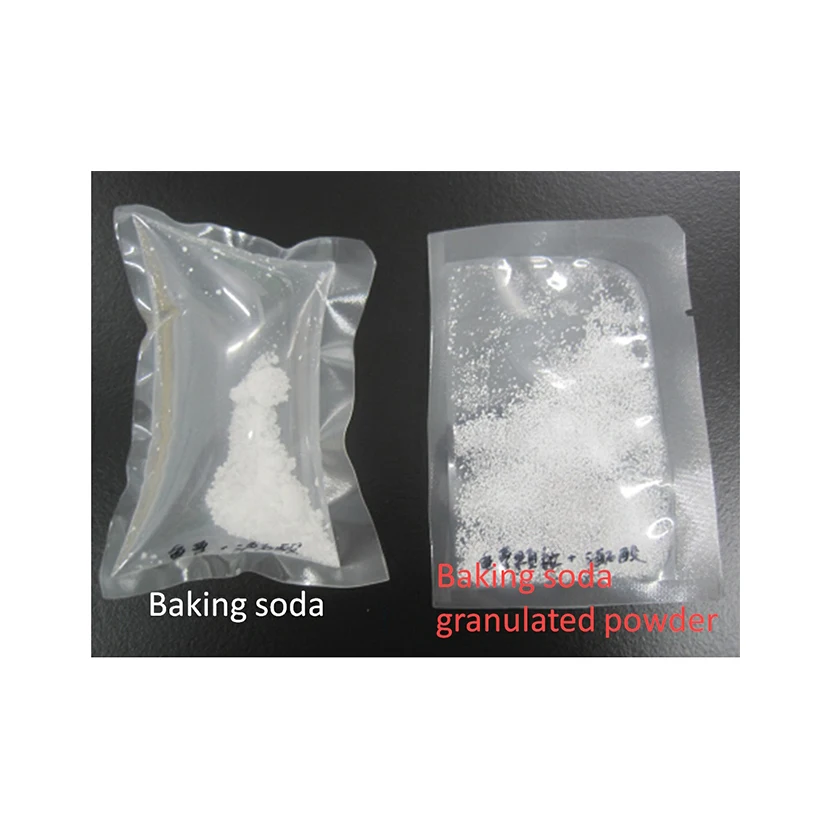 Pouch baking soda granulated food additive powder made in Japan