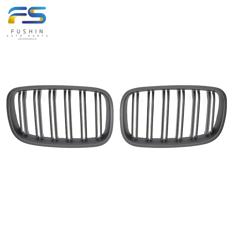 
X5/X6 series dual slat 2018-IN gloss black car grille for bmw E70/E71 