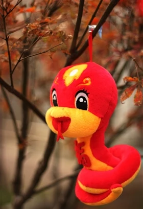 Simulation Snake Doll Plush Toy Python Doll Small Snake Doll Cute Large Zodiac Snake Wholesale