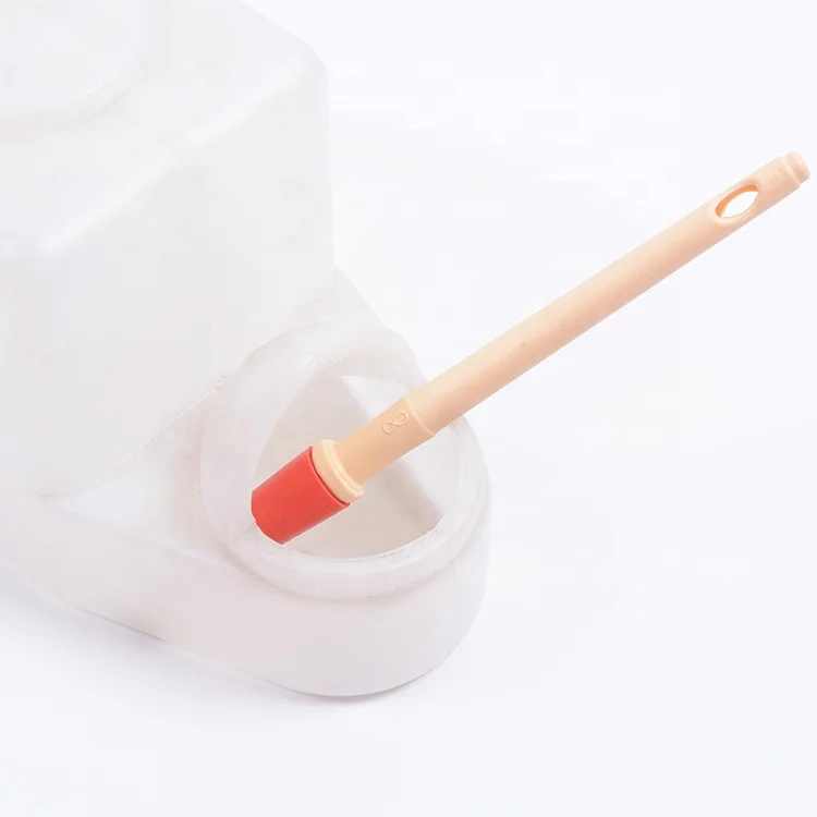 Round Sash Brush No.8  with plastic ring and handle  round brush for Primers  No metal   ring  round head Wheel Brush