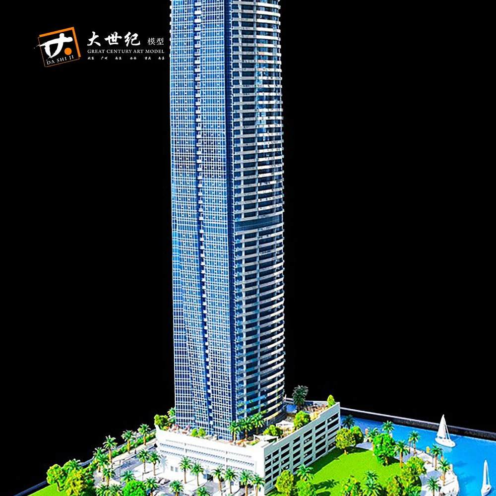 
Acrylic scale model building architectural model maker for usa house 