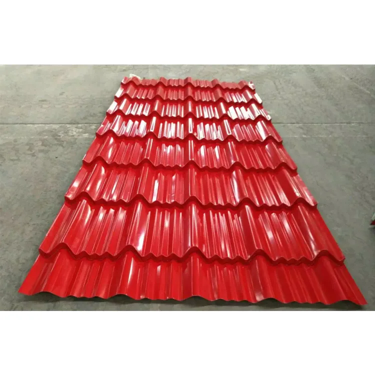 ppgi corrugated sheet Zinc Roof Sheet Glazed PPGI Roofing Sheet