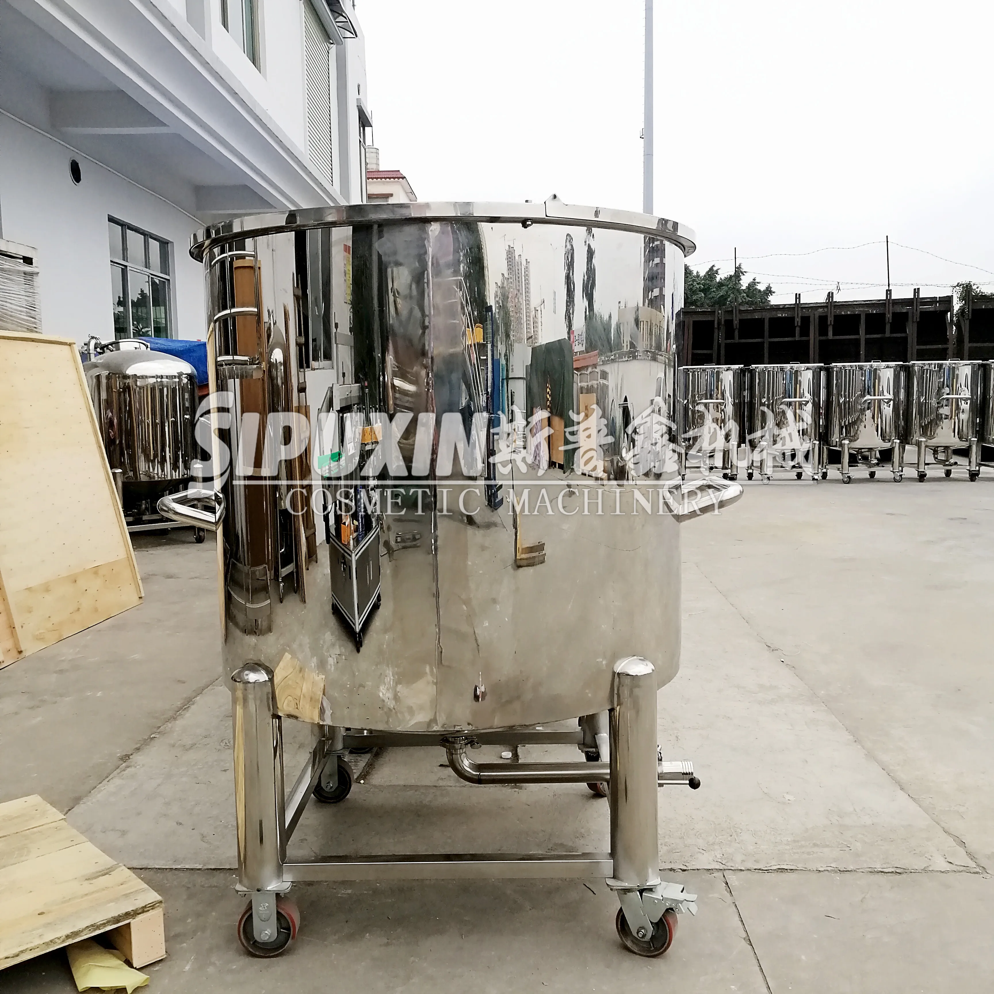 Hot stainless steel palm oil water tank price 1000 liter