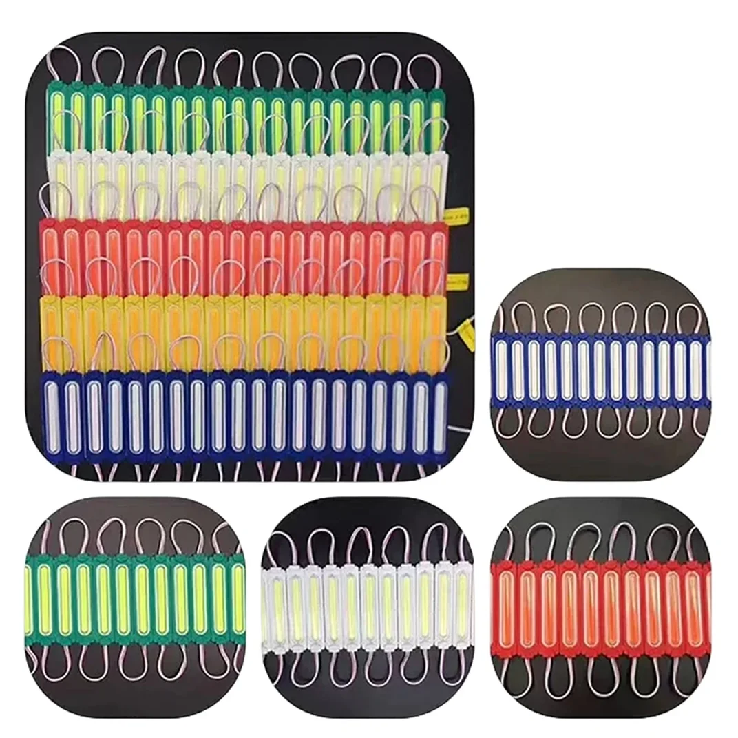 12v 24V COB Display Module Light 6 Chips Led  Adverting Letters Illumination LED Modules 5730 Super Bright Sign Advertise Light