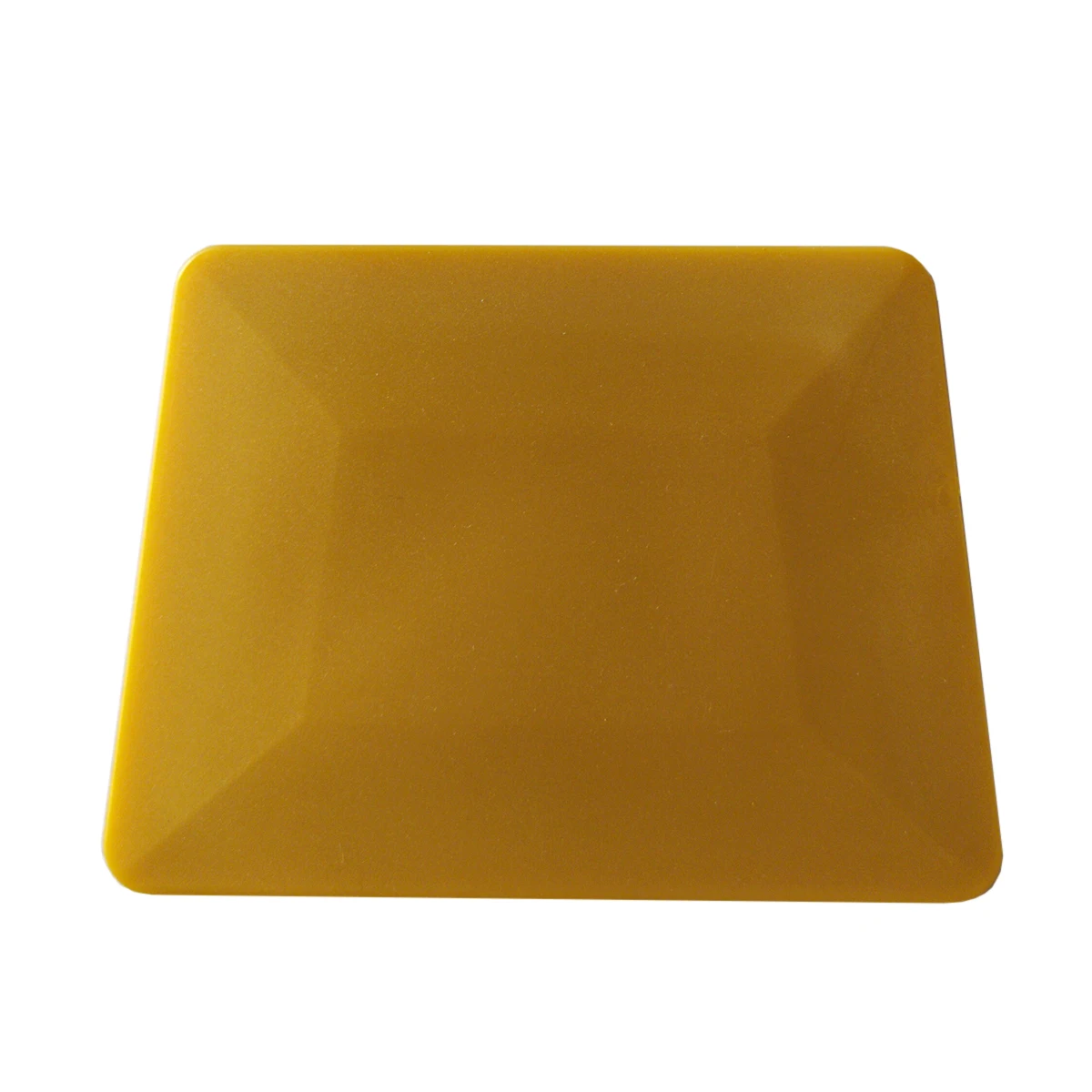 Car Sticker Wrapping Squeegee Edge Sealing Treatment Scraper Plastic Trapezoid Shape Gold Soft Car Decals Bubble Tools A50