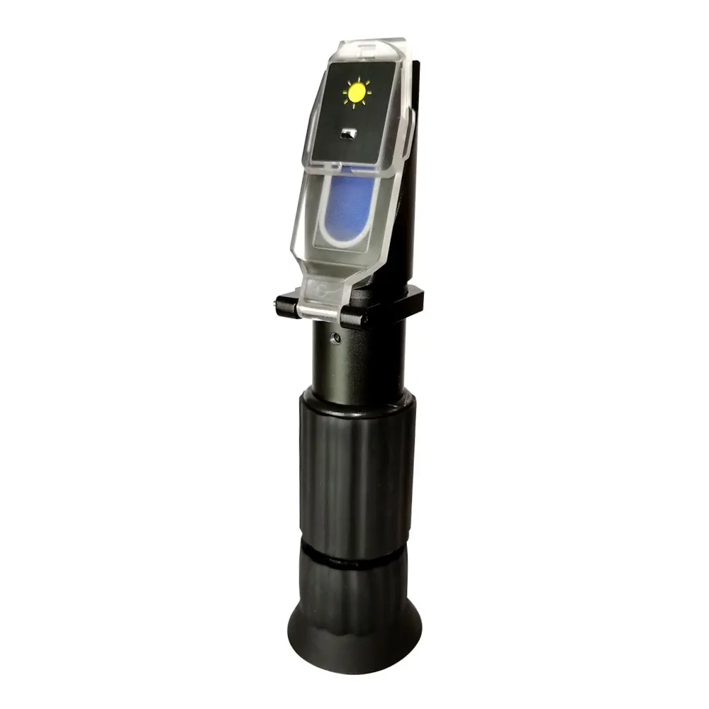 SINOTESTER portable Honey refractometer for baume,water, and sugar concentrate test with LED light