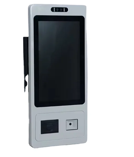 24' Capacitive Touch Screen Bill Payment Kiosk with 80mm Built-In Printer and 2D Scanner For Win/ Andr Provide SDK Function