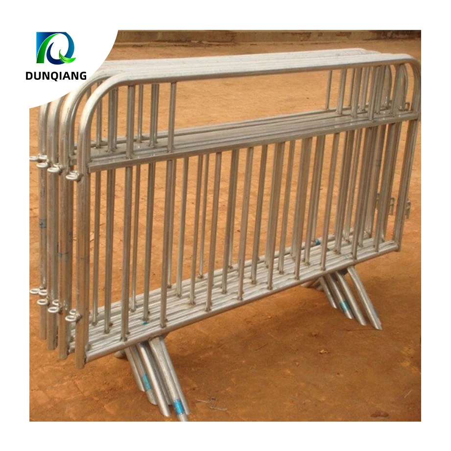 Sustainable Portable Metal Barriers for Construction Sites and Public Safety