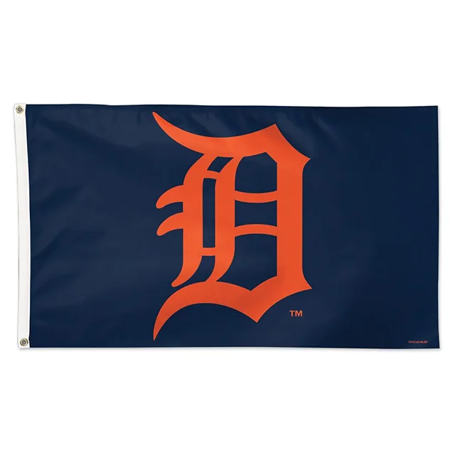 High Quality MLB Flag Custom Printed 3X5ft 100% Polyester Double Sided Detroit Tigers Flag