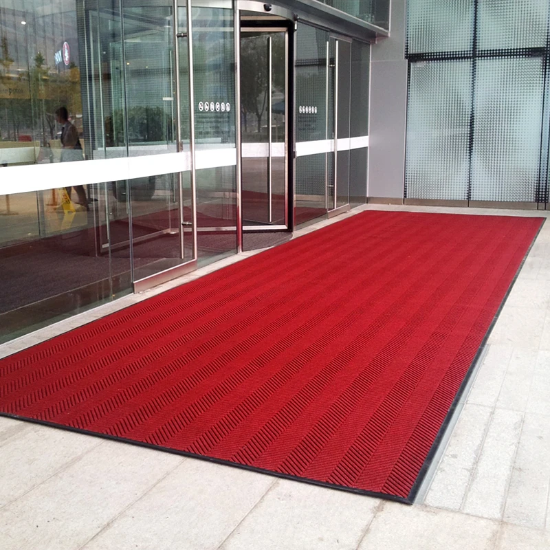 Factory Heavy Duty Super Absorbent  Non-Slip 100% Nylon Door Mat Rubber Entry Floor Indoor Outdoor Mats