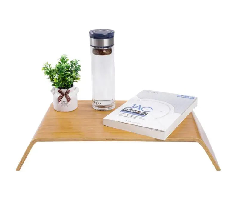 
Computer Shelf Bamboo Monitor Stand Riser 