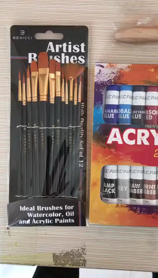 
24 colors Acrylic paint set 