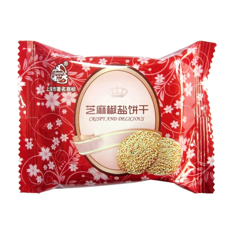 Hot sale new product sesame salt spiced crispy sesame biscuit
