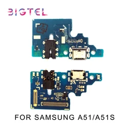100% ТЕСТ ОК для Samsung A51 A51S USB разъем подключения зарядного порта детали платы гибкий кабель
