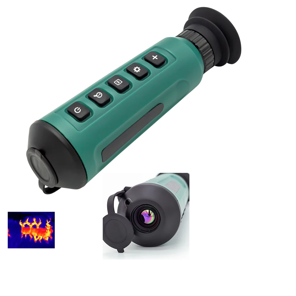 Kinghat 4X 8X Digital Zoom TYPE-C Interface Video Infiray Clip1 Night Vision/Thermal Fusion Clip-On Oem Thermal Imaging Spout