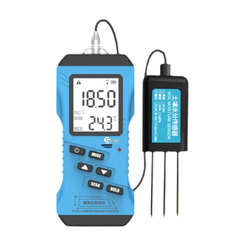 high quality handheld accurate calibrate soil ph meter tester best ec soil moisture meter for garden