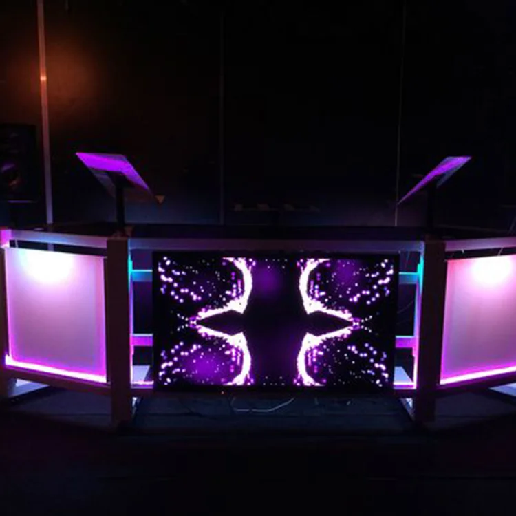 Colorful Inflatable Decorative Pixel Lighting Led Dj Booth Furniture  Sale 50000hours Adjustable