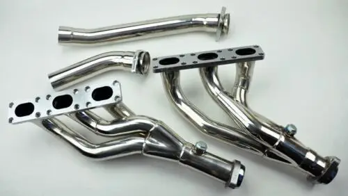 4PC Stainless Steel Performance Exhaust Manifold Headers For BMW E46 E39 Z3 2.5L 2.8L 3.0L L6