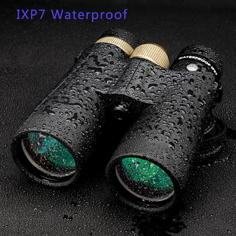 Ultra low dispersion ed glass bak4 lens prism 12x telescopoc ixp7 waterproof binocular telescope