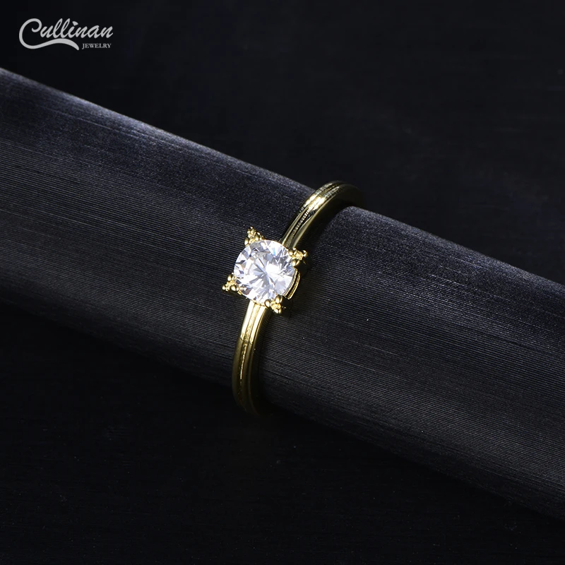 
Personalize Statement 18k Solid Gold Ring 2 Gram Gold Ring Price 925 Sterling Silver Ring Zicronia Women Fashion Simple Jewelry 