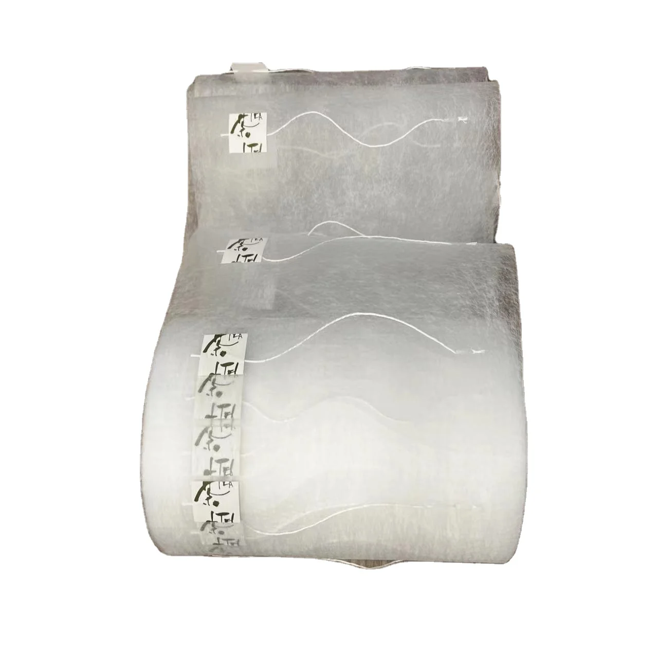 18g China manufactured Disposable PLA Nylon Mesh Drawstring Empty Tea Filter Bags in roll