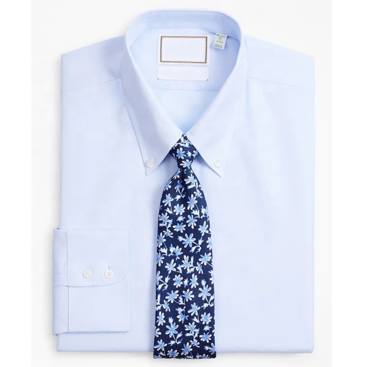 graceful office slim fit for MTM pink navy white light blue formal business  button down shirt men