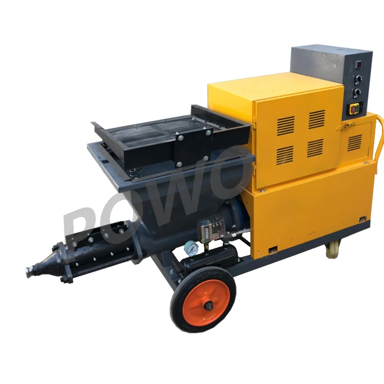 New Products Cement Concrete Mortar Wall Sprayer Grouting Plastering Pump Spraying Machine