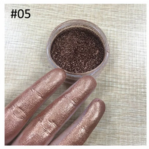 Оптовая продажа, блестящая рассыпчатая пудра, Хайлайтер для макияжа от частного бренда