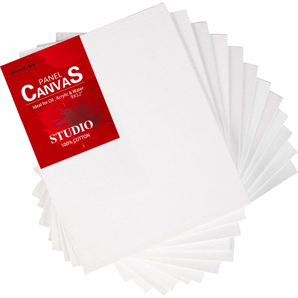 Tercel Wholesale Cheap Price Custom Size Pine Frame Painting Canvas Panels for Acrylic Print canvas