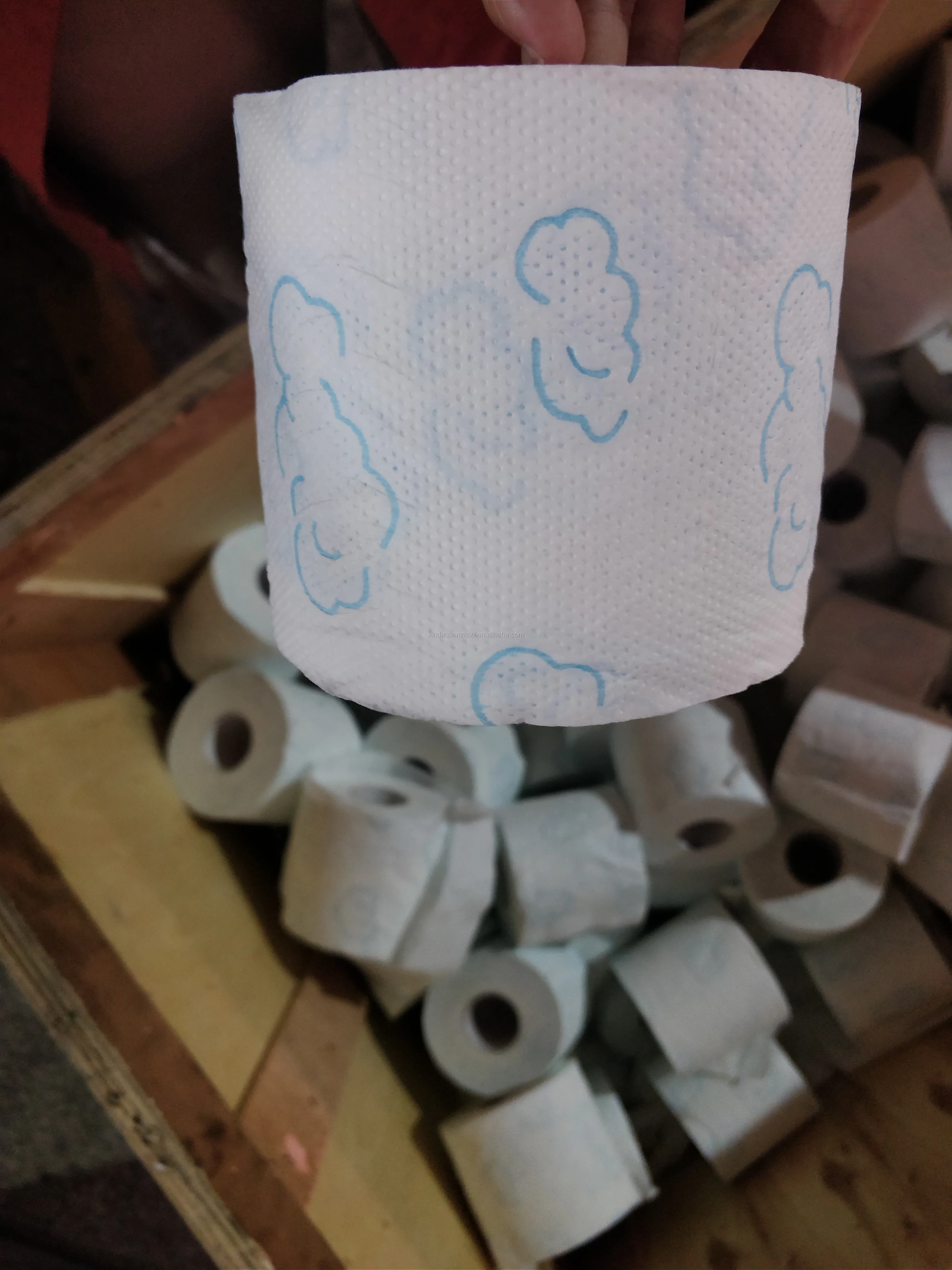 Automatic toilet paper kitchen towel paper machine production line