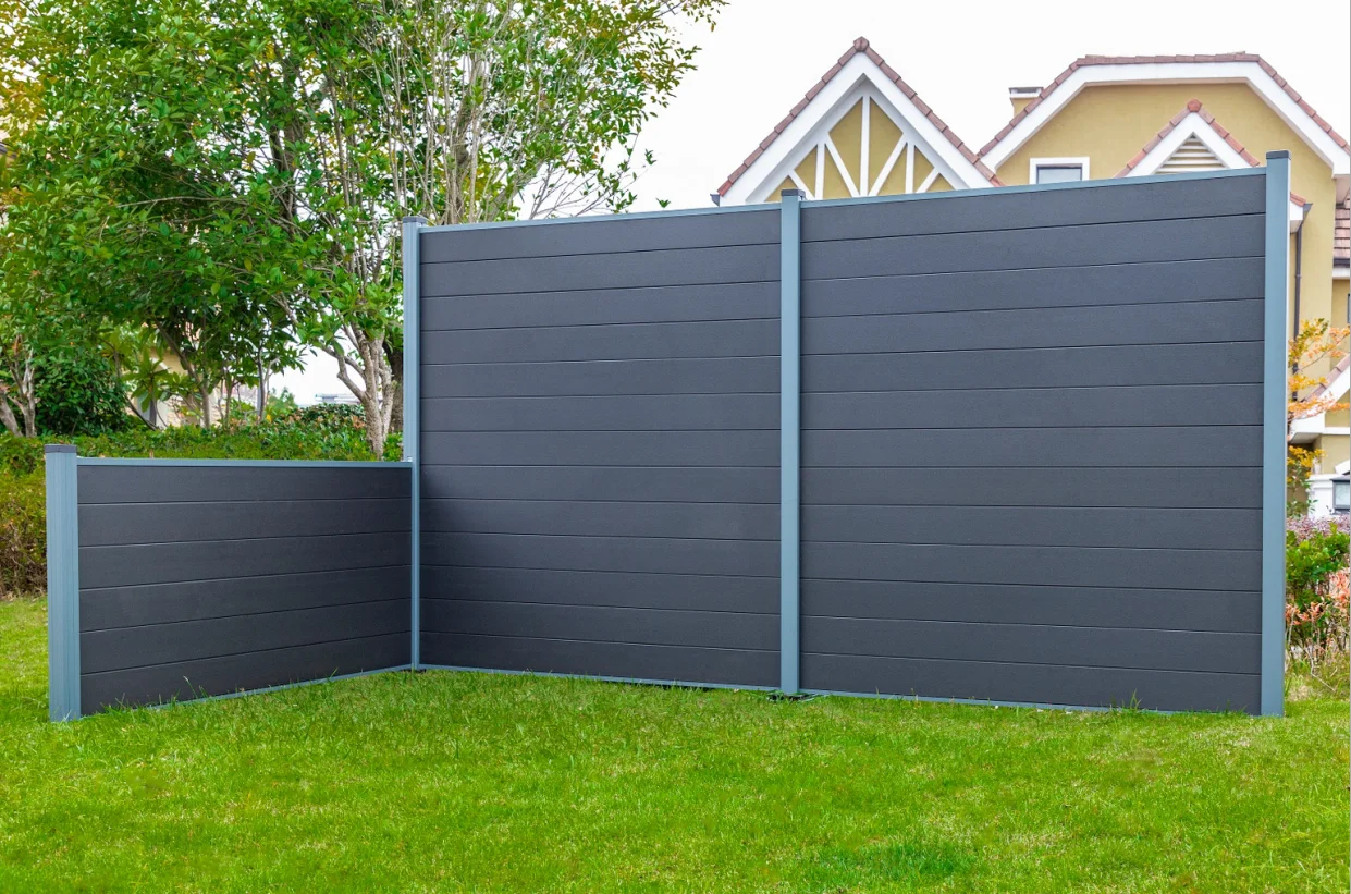 WPC outdoor Wood Plastic Garden Fence