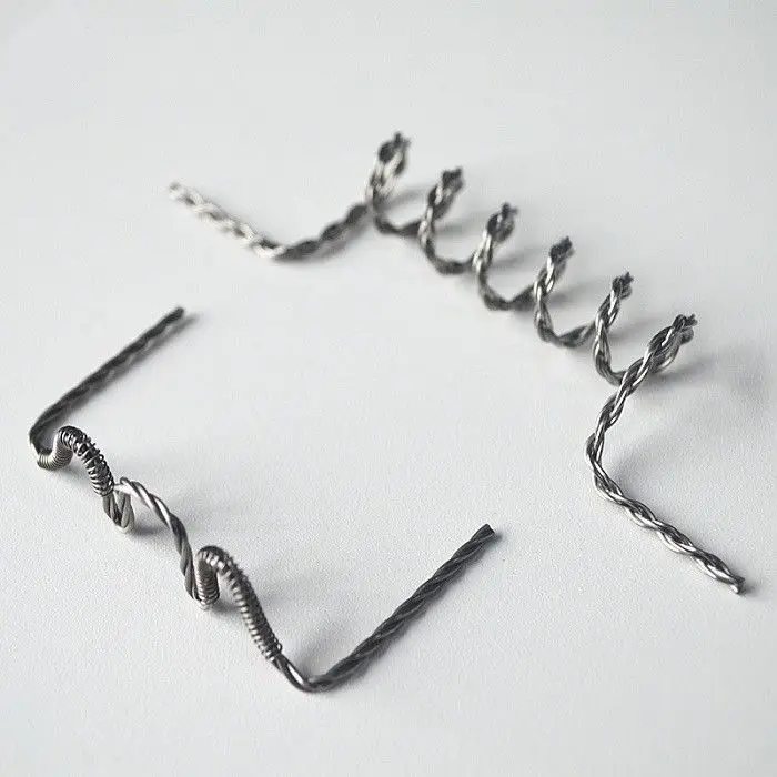 high purity 99.95% twisted tungsten stranded wire for vacuum coating