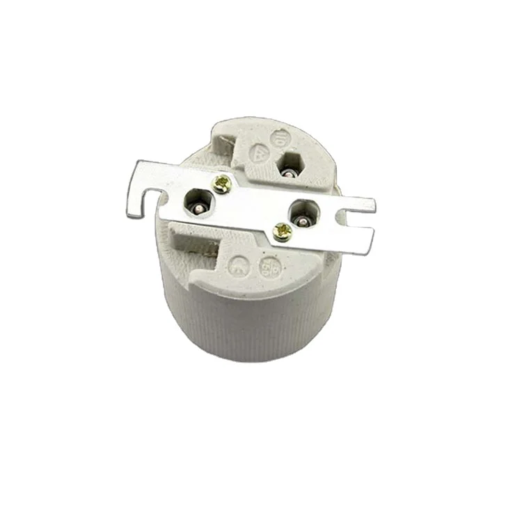 Manufacturers supply With bracket E40 ceramic lamp holder lamp holder