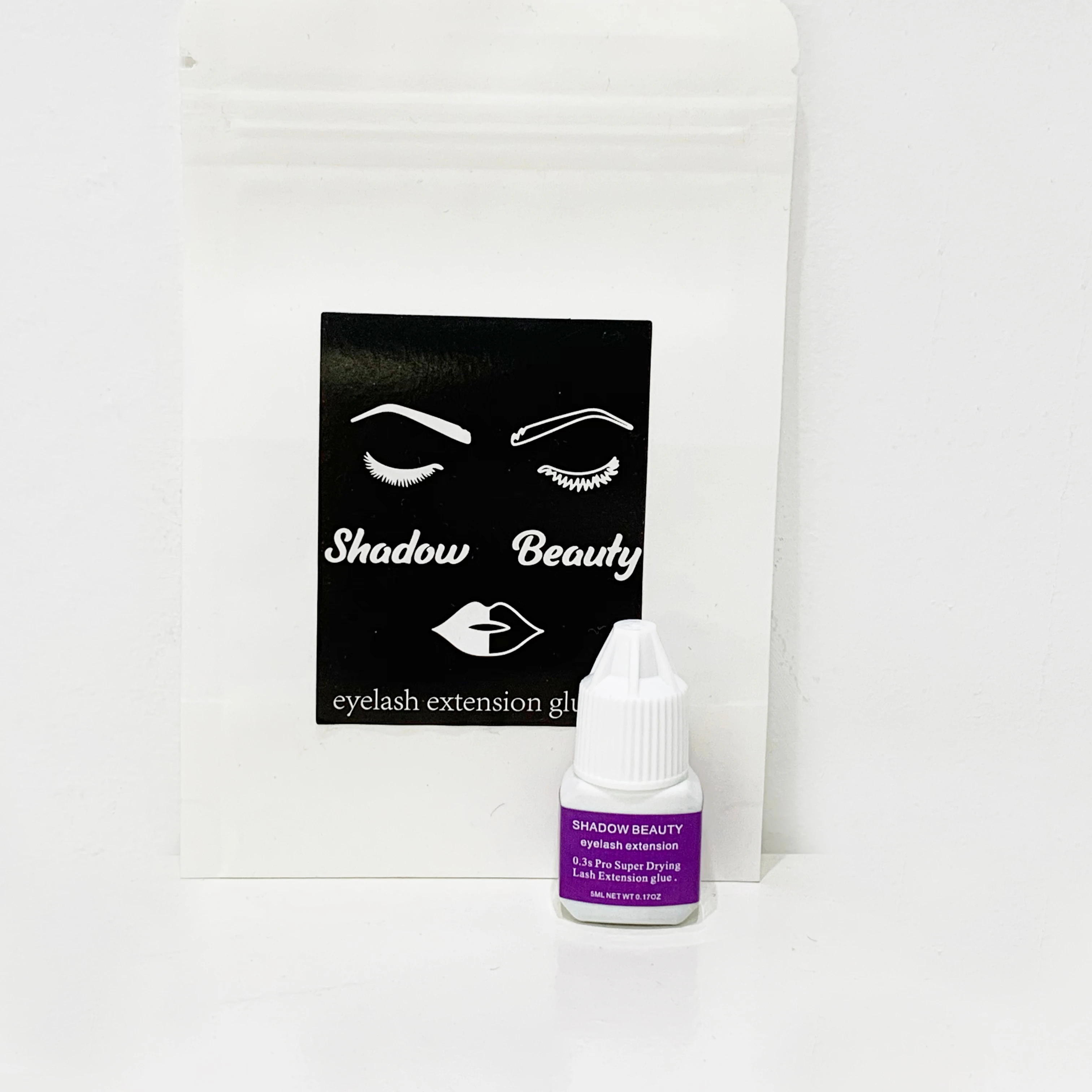 
Shadow beauty 0.3 second flexible eyelash extension glue korea could be lasting 10 weeks glue eyelash extension 