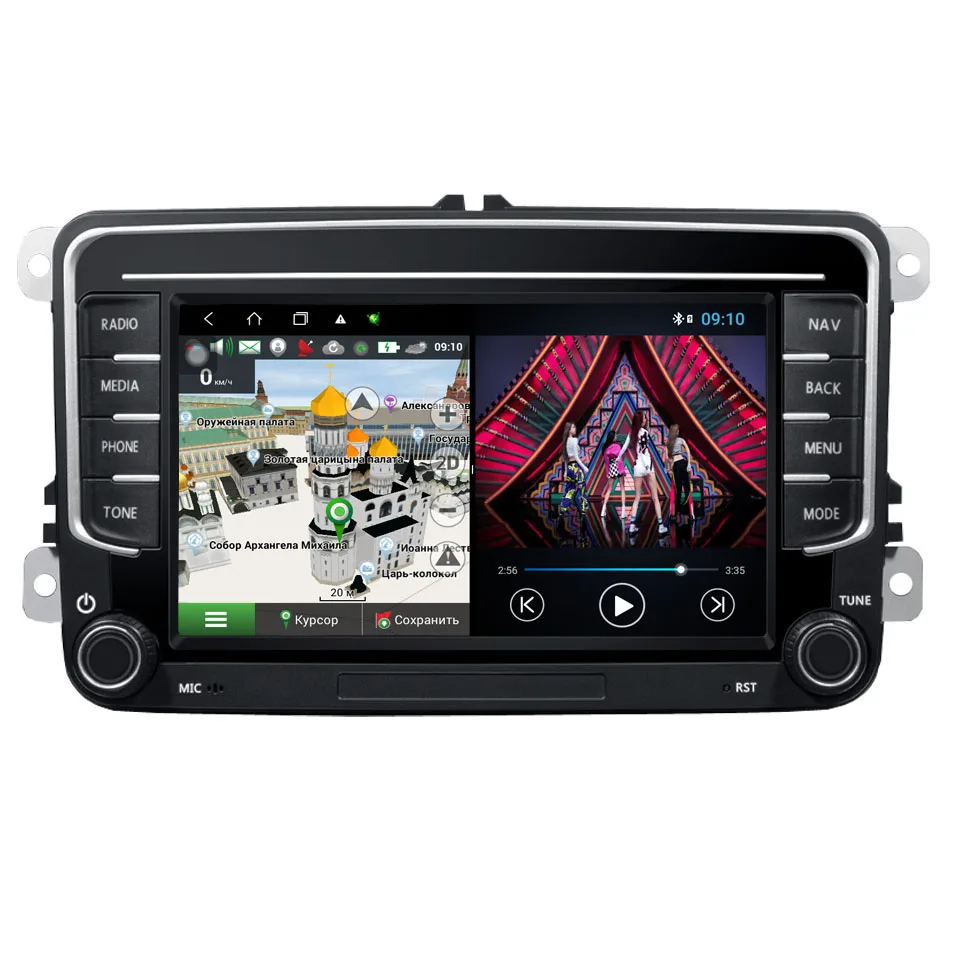DSP Android для VW POLO GOLF 5 6 plus PASSAT B6 JETTA TIGUAN TOURAN SHARAN SCIROCCO Carplay автомобильное радио мультимедиа GPS autoradio