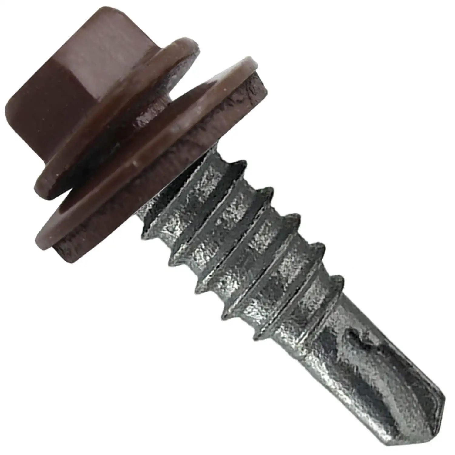 China Factory Supply Galvanized Hex Washer Head Self Drilling Screw Roofing Tek Screws