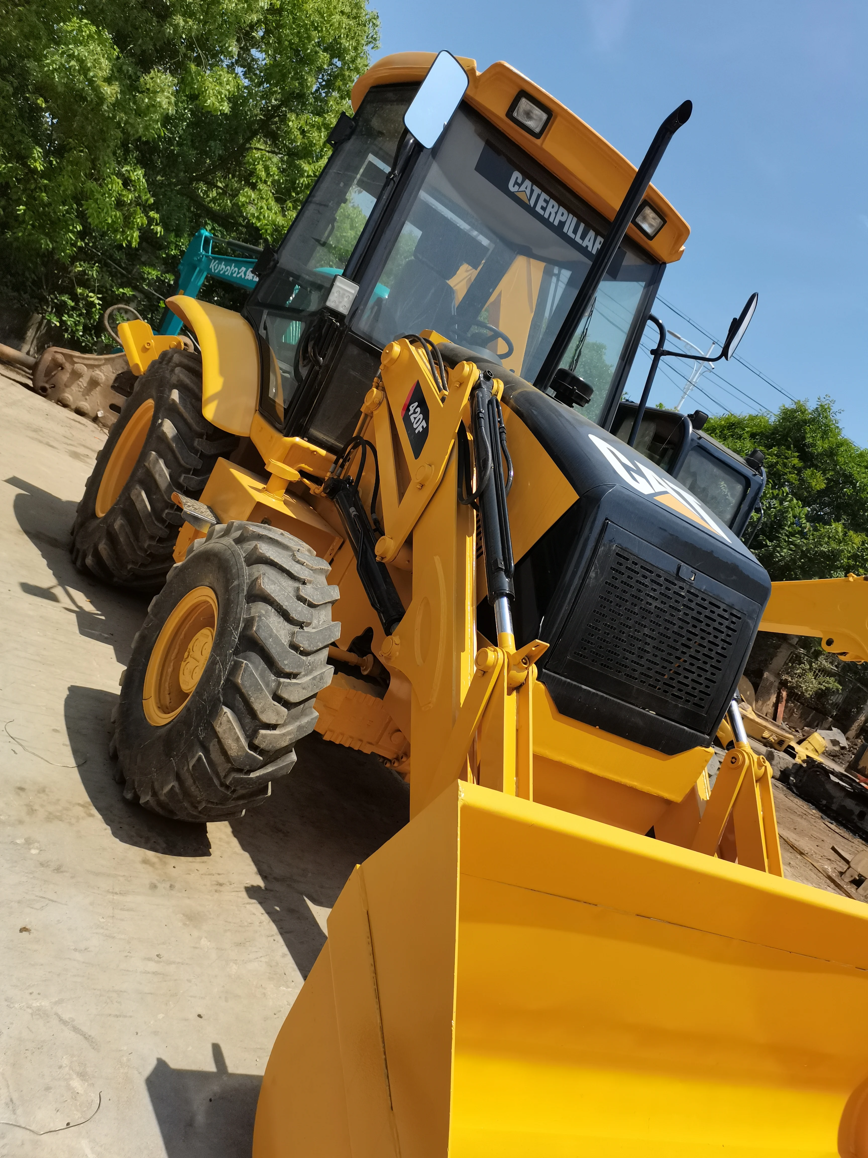 used  large excavator machinery backhoe loader CARTER 420 /second hand excavator CARTER 420 good price for sale