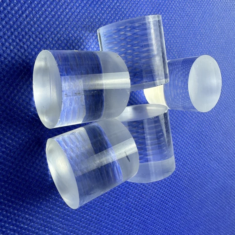 Custom high purity quartz rods Solid quartz fused quartz glass rods in various sizes