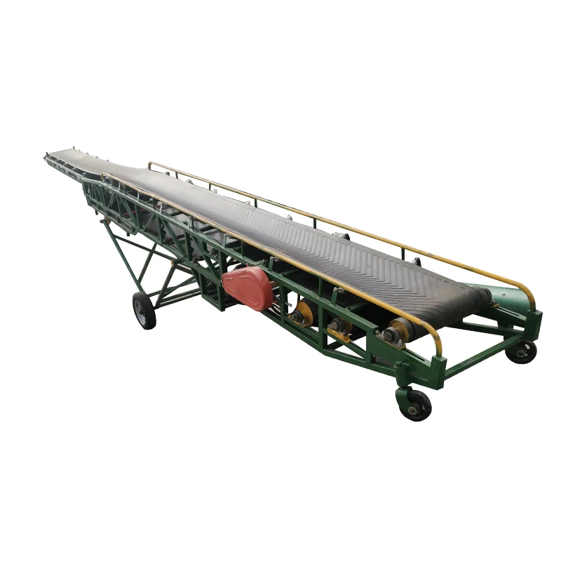 gravel belt mining equipment conveyors and hopper telescopic conveyor used rubber conveyor belt